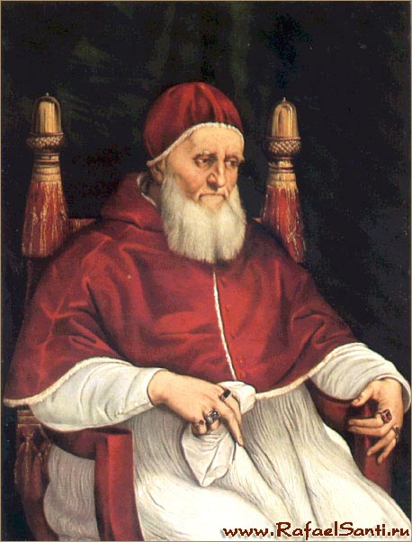 Портрет папы Юлия II. Рафаэль / www.RafaelSanti.ru